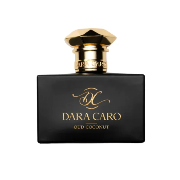 Oud Coconut DARA CARO: Aroma exótico que te transporta. Lujo y sensualidad en cada gota. Descúbrelo.