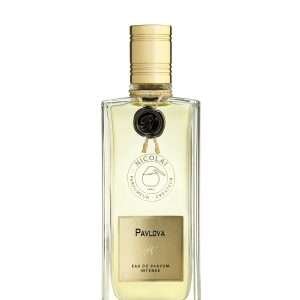Botella de Nicolai Parfumeur Createur Pavlova, perfume nicho gourmand/merengue/frutal para El Salvador y Centroamérica, envío internacional.