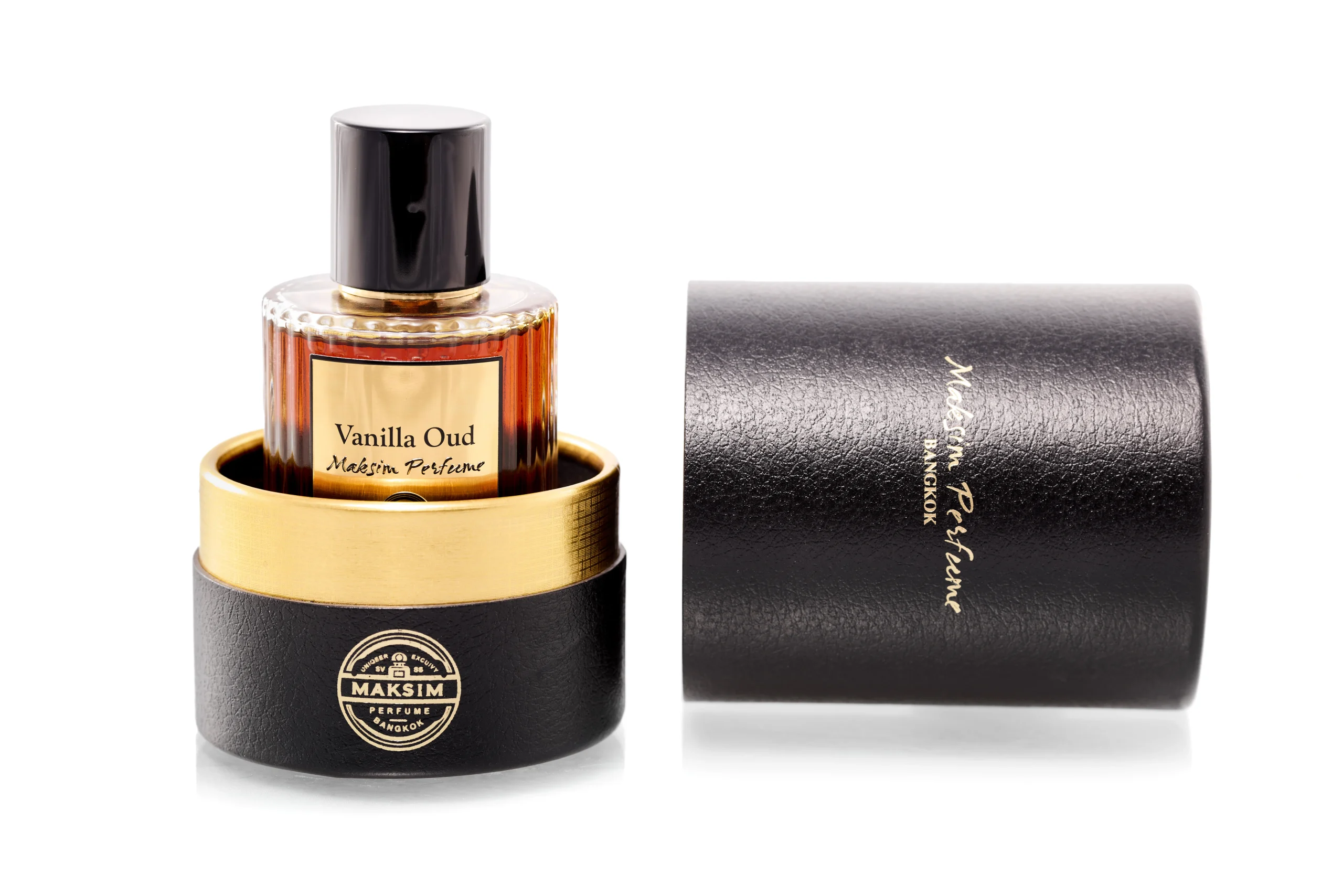 Vanilla Oud MAKSIM PERFUME: Sumérgete en un aroma lujoso y envolvente. Un viaje olfativo irresistible.