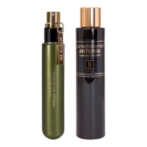 Puredistance ANTONIA, perfume floral verde de gálbano, jazmín e iris