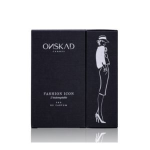 Estuche de L'Indomptable de Onskad, colección Fashion Icon, perfume de nicho en El Salvador