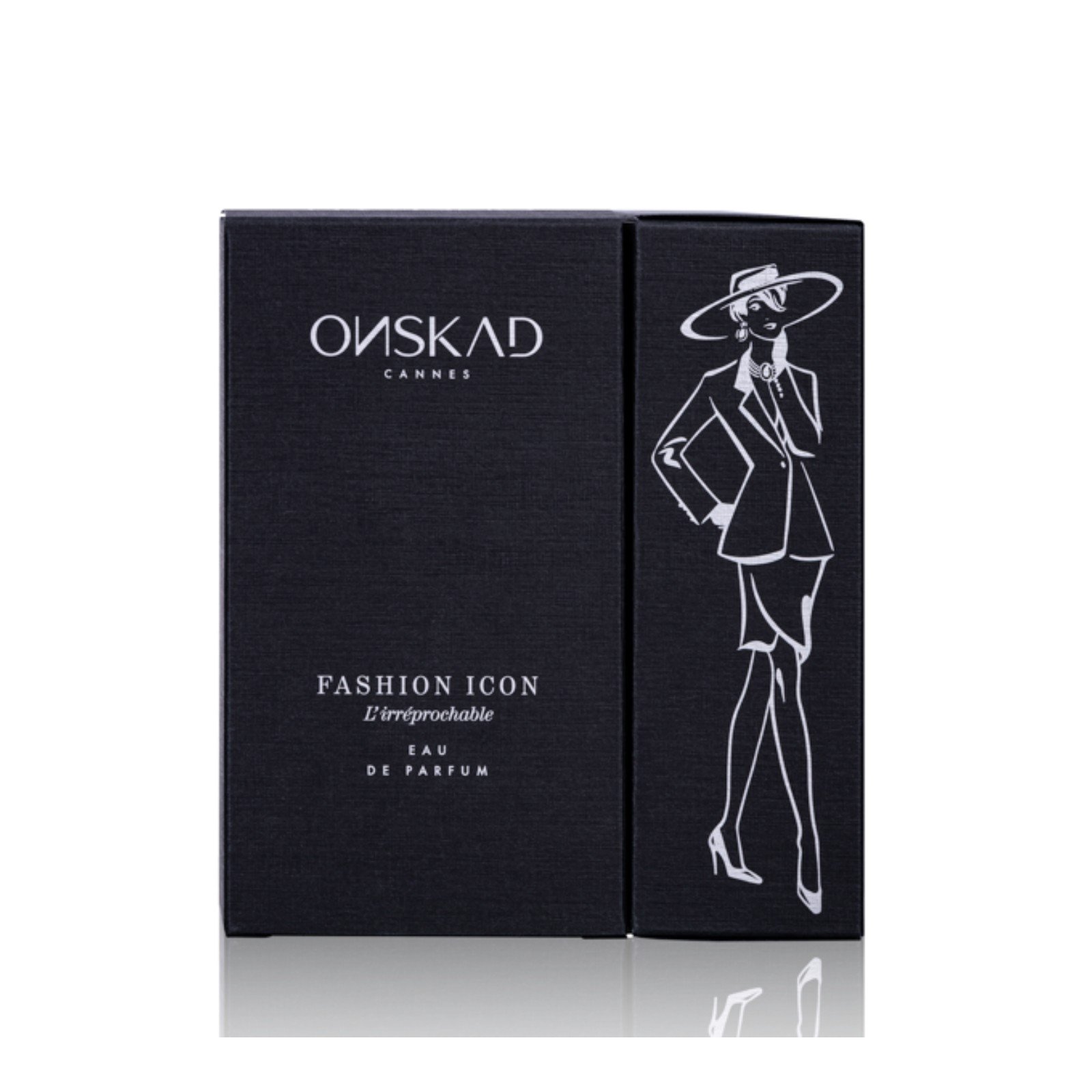 Estuche de L'Irréprochable de Onskad, colección Fashion Icon, perfume de nicho en El Salvador
