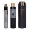 Puredistance M V2Q, perfume cuero especiado de pimienta rosa, lavanda y alquitrán de pino