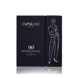 Estuche de Onskad 90' de Onskad, colección Rétrospective, perfume de nicho en El Salvador
