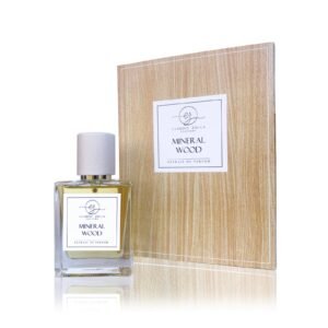 Estuche de Mineral Wood de Claudio Zucca, Extrait de Parfum italiano, perfume de nicho en El Salvador
